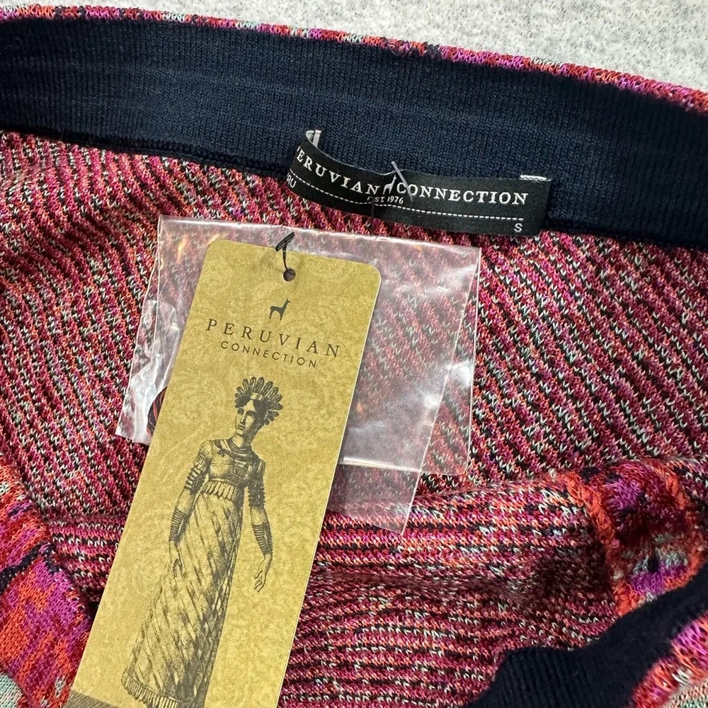 Peruvian Connections Auberge Jacquard Knit Skirt Size Small NEW NWT